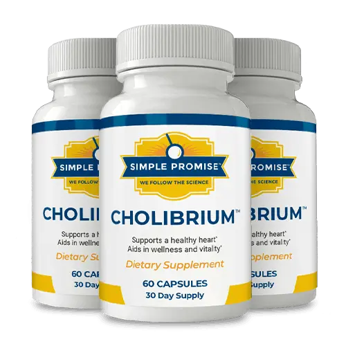 Cholibrium three bottles